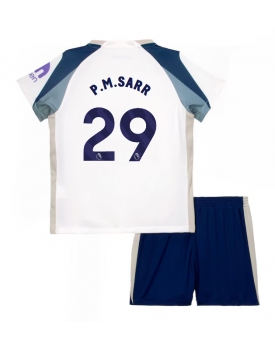 Billige Fotballdrakt Tottenham Hotspur Pape Matar Sarr #29 Replika Hjemmedraktsett Barn 2025-26 Kortermet (med bukser)
